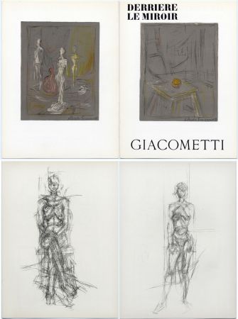 挿絵入り本 Giacometti - Derrière le Miroir n° 65 . GIACOMETTI . Mai 1954.