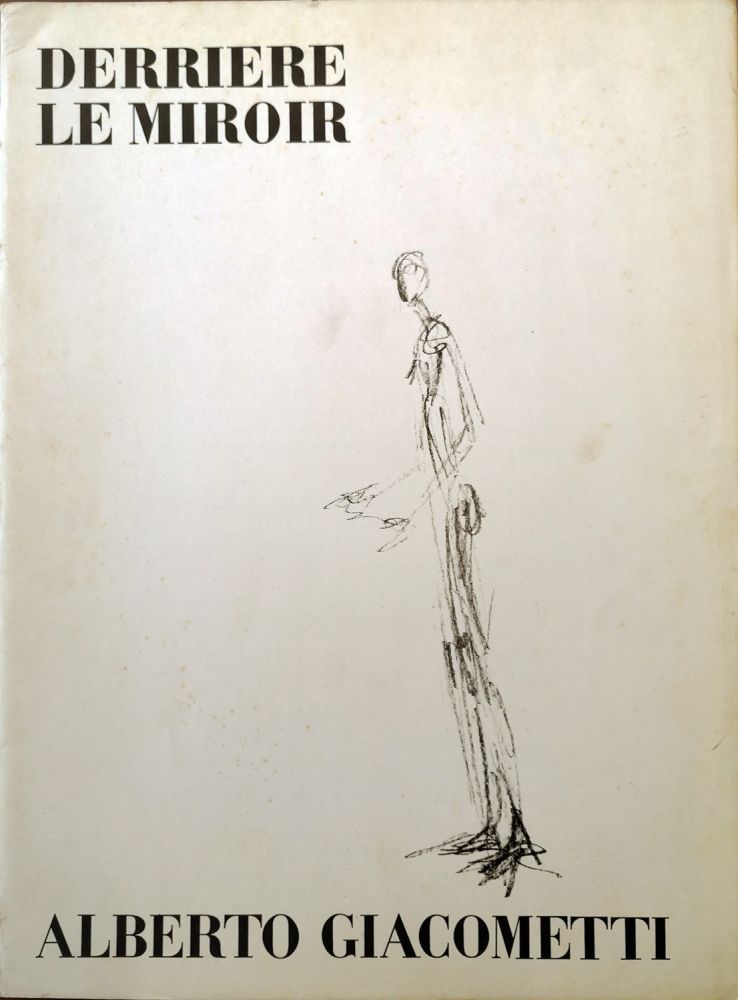 挿絵入り本 Giacometti - Derrière le Miroir n. 98