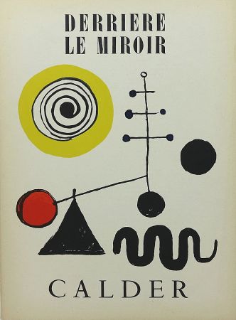 挿絵入り本 Calder - Derrière le Miroir no 31 juillet 1950