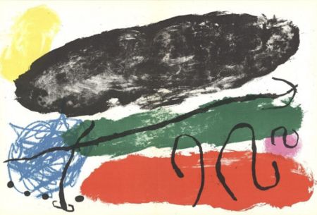 リトグラフ Miró - Derrière Le Miroir, Nº 119