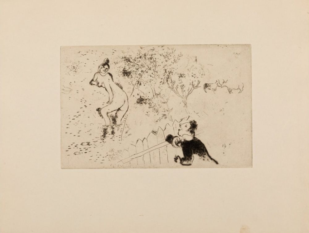 彫版 Chagall - Desire III. Les sept Péchés capitaux (The Seven Deadly Sins)