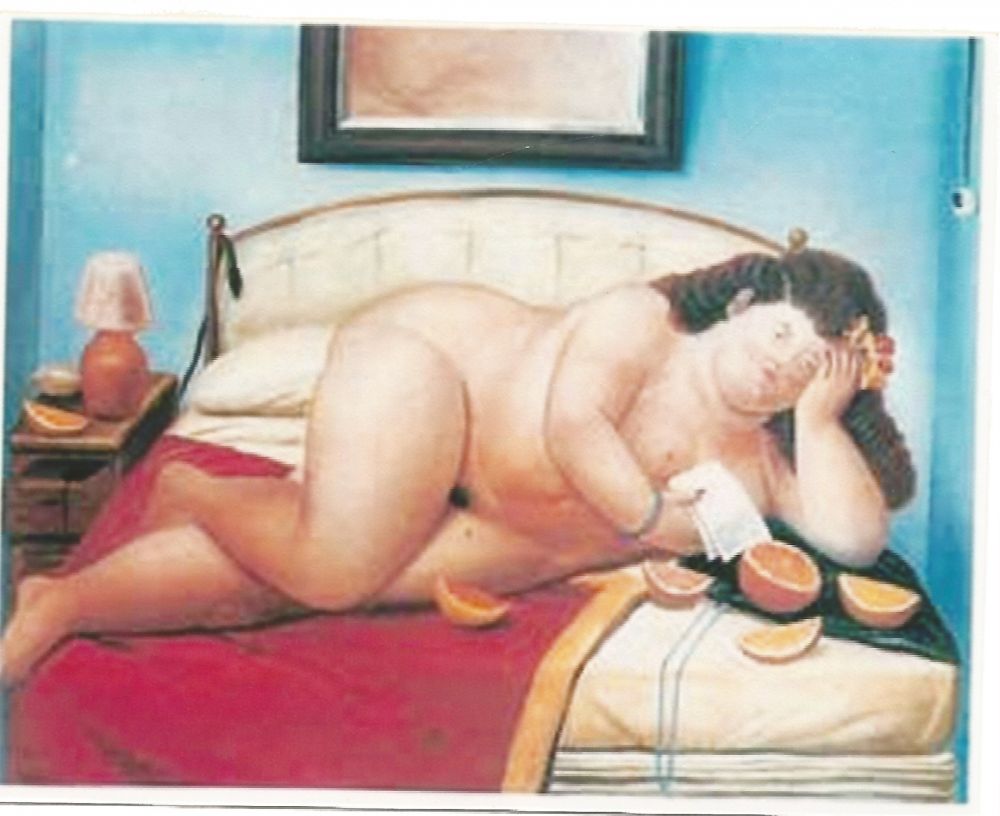 オフセット Botero - Desnudo