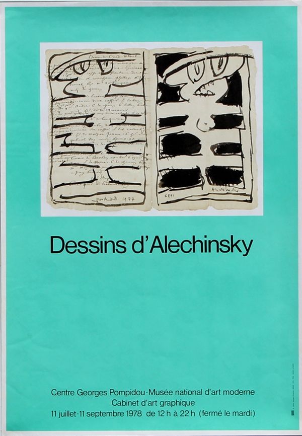 オフセット Alechinsky - Dessins  D'Alechinsky