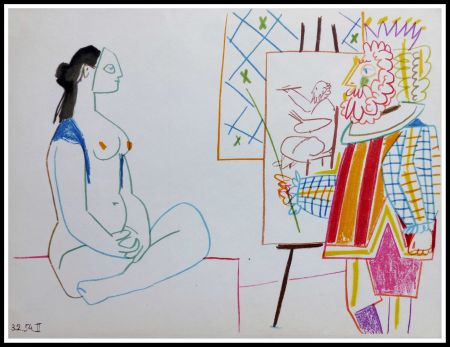 リトグラフ Picasso (After) - DESSINS DE VALLAURIS