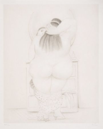 オフセット Botero - Dessins et Aquarelles: one plate