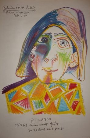 リトグラフ Picasso - Dessins récents - Louise Leiris 1971