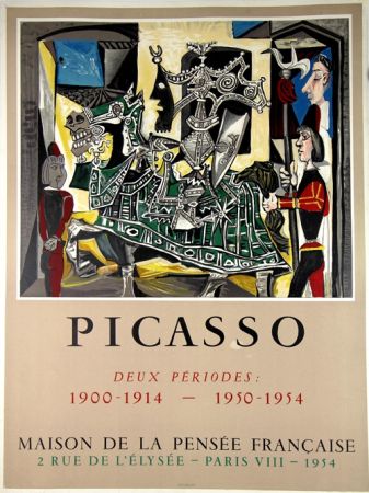 リトグラフ Picasso - Deux Periodes 1900-1914 , 1950-1954 