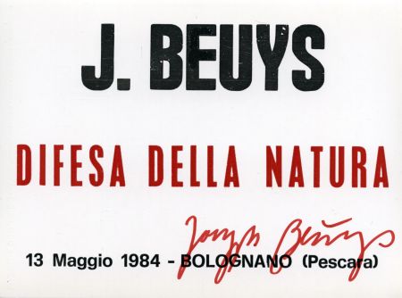 オフセット Beuys - Difesa della natura