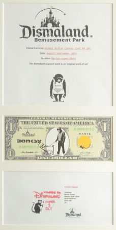 シルクスクリーン Banksy - DISMAL DOLLAR