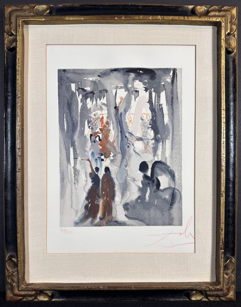 木版 Dali - Divine Comedy Heaven Canto 12