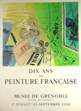 リトグラフ Dufy - Dix Ans de Peinture Française  Musée de Granoble