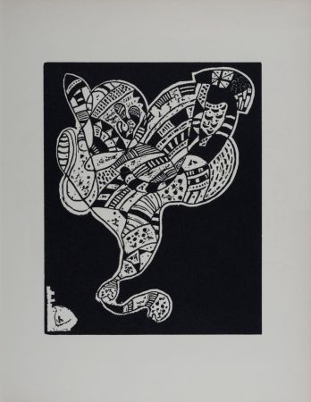 木版 Kandinsky (After) - Dix Origin, 1974
