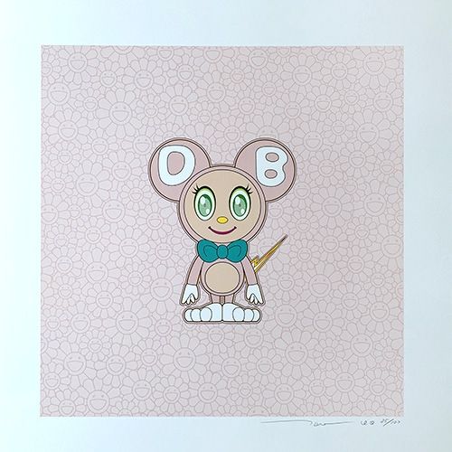 リトグラフ Murakami - DOB 2020 Light Pink