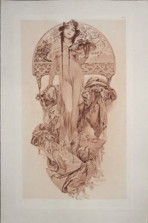 リトグラフ Mucha - Documents Décoratifs, 1902 - PLATE 6
