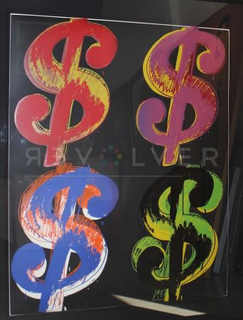 シルクスクリーン Warhol - Dollar Sign, 4 (FS II.282)