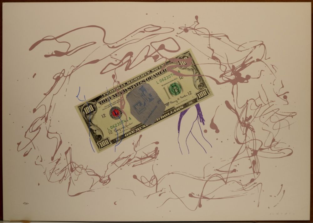 リトグラフ Turcato - Dollaro