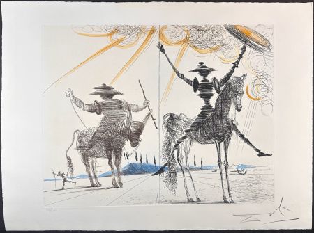 彫版 Dali - Don Quixote