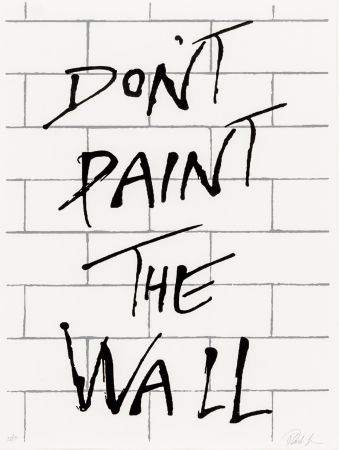 シルクスクリーン Plastic - Don’t paint the wall