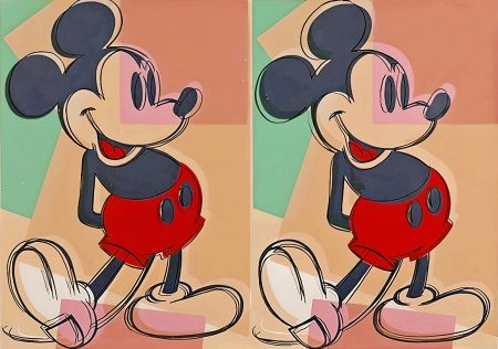 シルクスクリーン Warhol - Double Mickey Mouse (FS II.269)