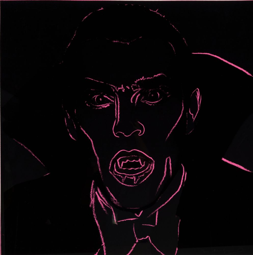 シルクスクリーン Warhol - Dracula