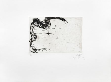 彫版 Tàpies - Dragon 