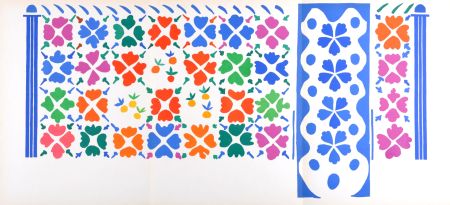 リトグラフ Matisse (After) - Décoration - Fruits, 1958
