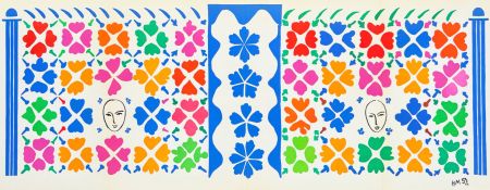 リトグラフ Matisse - Décoration - Masques