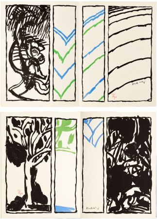 挿絵入り本 Alechinsky - E.-M. Cioran : ‎VACILLATIONS‎. Avec 32 lithographies originales. 1 des 30 AVEC SUITE AQUARELLÉE SIGNÉE (1979)