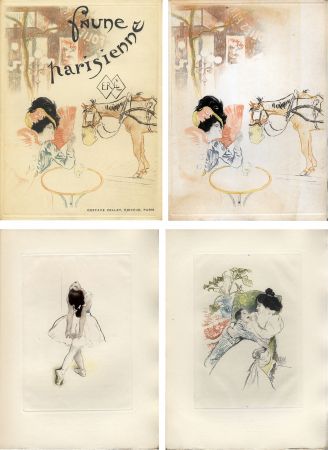挿絵入り本 Legrand - E. Ramiro : FAUNE PARISIENNE. La suite des gravures signées par Louis Legrand (1901)