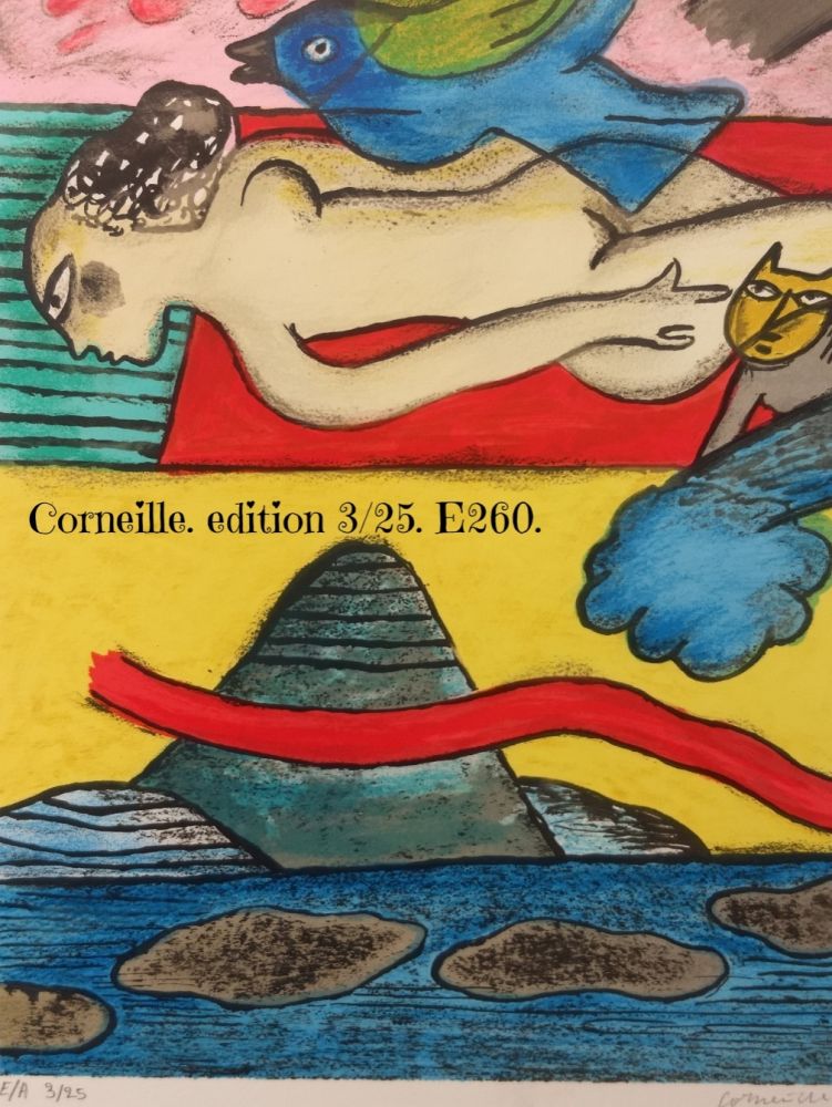 リトグラフ Corneille - EA 3/25