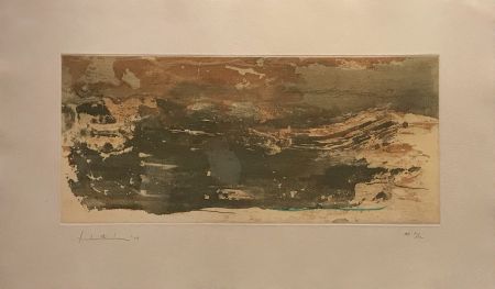 彫版 Frankenthaler - Earth Slice