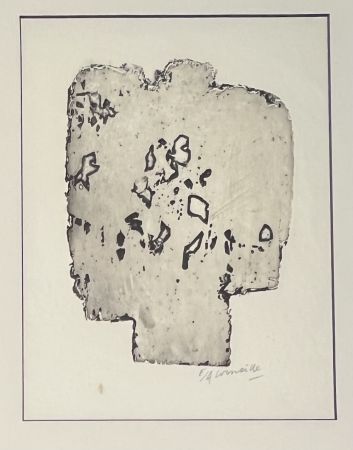 技術的なありません Corneille - Eau-forte Signes dans la pierre, 1953. Exemplaire d'artiste EA Atelier STANLEY WILLIAM HAYTER