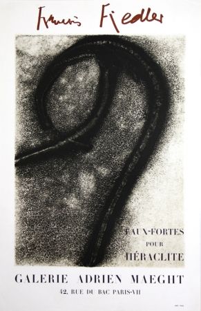 リトグラフ Fiedler - Eaux Fortes pour Héraclite Galerie Maeght