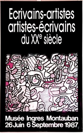 オフセット Dubuffet - Ecrivains Artistes  du xxe  Siecle
