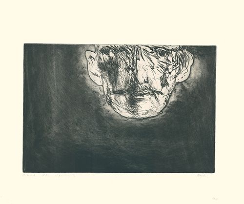 エッチングと　アクチアント Baskin - Edvard Munch