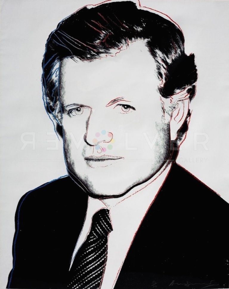 シルクスクリーン Warhol - Edward Kennedy 