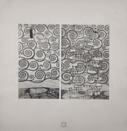リトグラフ Klimt (After) - Eine Nachlese Folio, Der Lebensbaum, 1931