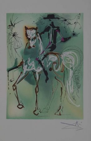 リトグラフ Dali - El caballo del picador