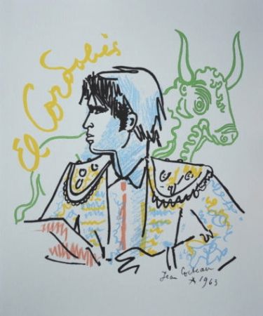 リトグラフ Cocteau - El Cordobès