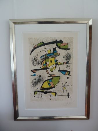 リトグラフ Miró - El Dancaire 