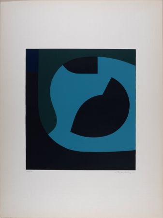 シルクスクリーン Vasarely - El Llano