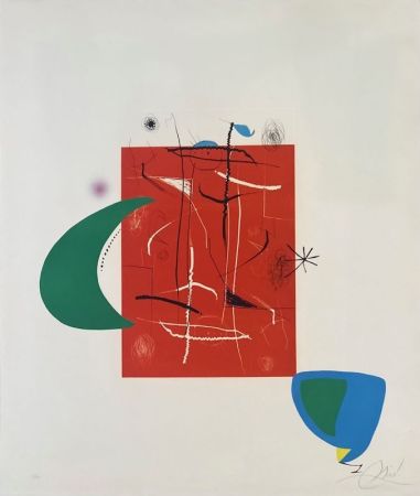 エッチング Miró - El Pi De Formentor 