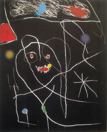 エッチングと　アクチアント Miró - El Pi de Formentor