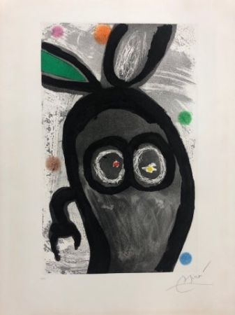 エッチングと　アクチアント Miró - El rey de los conejos
