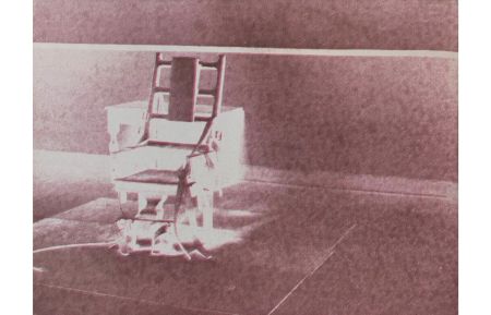 シルクスクリーン Warhol - Electric Chair II.78