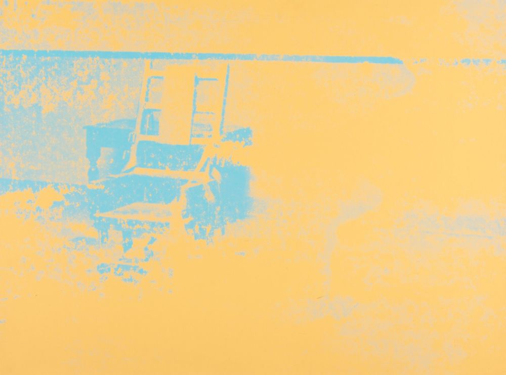 シルクスクリーン Warhol - Electric Chair (II.83)