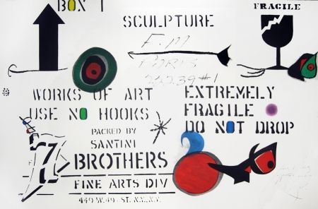 エッチングと　アクチアント Miró - Emballage