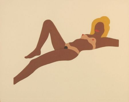 技術的なありません Wesselmann - Embossed Nude #8 (study for The Great American Nude)  