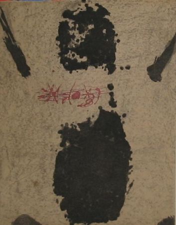 彫版 Tàpies - Empreinte de pied