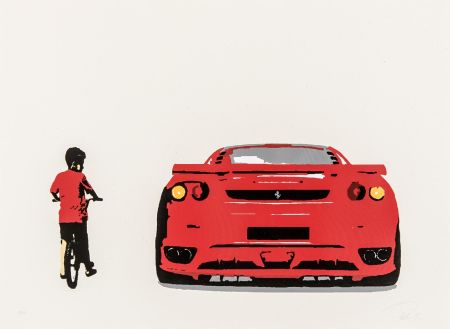 シルクスクリーン Plastic - Envy (Ferrari)